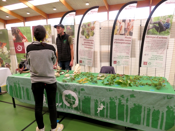 beaucoup d'artistes et artisans d'Art ont exposé au "salon des champignons" 2023 de la Société Mycologique du Châtillonnais