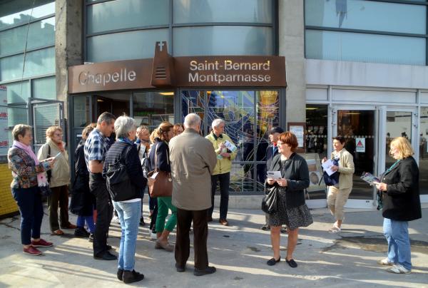 Promenade autour de la tour Montparnasse