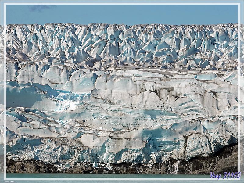 Glacier Sermitsiaq Sermia - Kangerlussuatsiaq Fjord (Evighedsfjorden) - Groenland