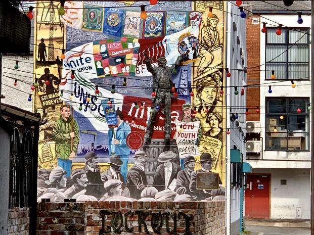 Street-Art  sur Donegall Street