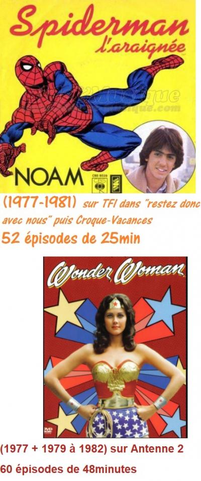 Nostalgiques ? 70's le plein de super... héros