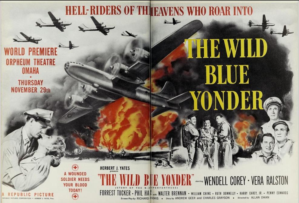 THE WILD BLUE YONDER BOX OFFICE USA 1951