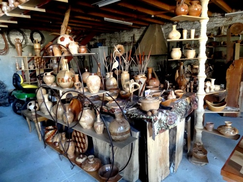 Dans l'atelier de Jean Glace, tourneur sur bois exceptionnel...