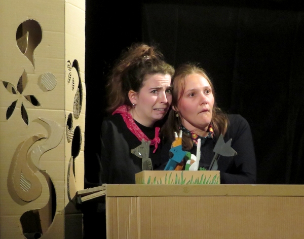 "Le monstre et autres histoires", un bien joli spectacle pour les petits et leurs parents, proposé par la médiathèque Victorine de Chastenay !  