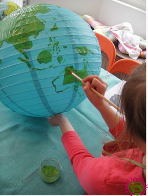 La terre (idée pinterest)