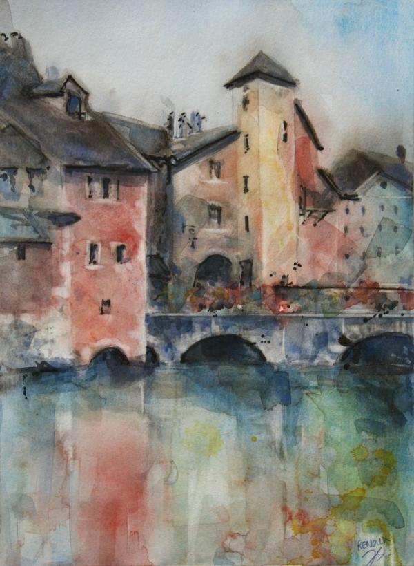 Aquarelles de  : Vanessa Renoux