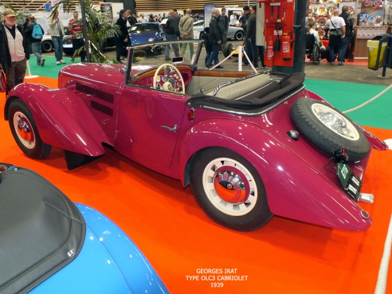 LES ROADSTER ET CABRIOLETS GEORGES IRAT