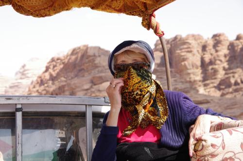 Jacqueline en Jordanie
