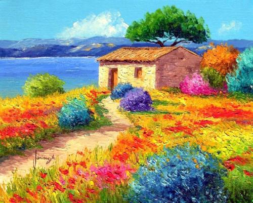 Peinture de : Jean Marc JANIACZYK