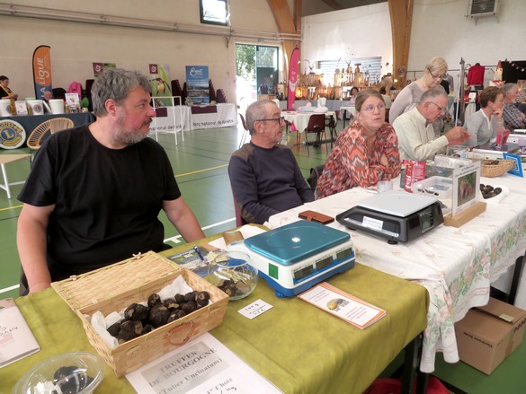La "Tuber Uncinatum" du Châtillonnais a été mise en valeur, lors de la Fête de la Truffe Impériale du 26 octobre 2024