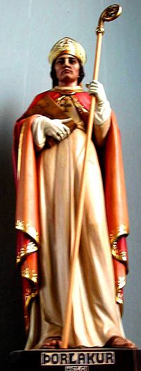 Saint Thorlak Thorhallson, Evêque de Skalholt, en Islande († 1193)
