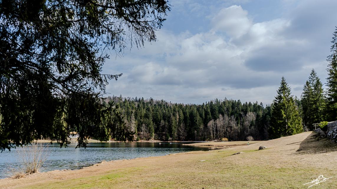 Pas de  gêne au lac Génin