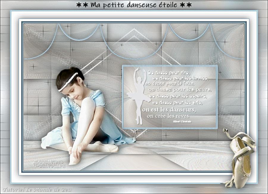 Ma petite danseuse étoile