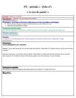 Le jeu du panier - Petite Section