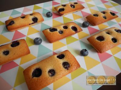 Financiers aux myrtilles