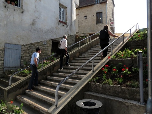 Le Club-Photo de la MJC Lucie Aubrac en balade à Essoyes...