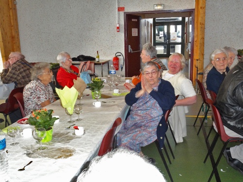 Le repas offert aux Séniors de la ville de Châtillon sur Seine...