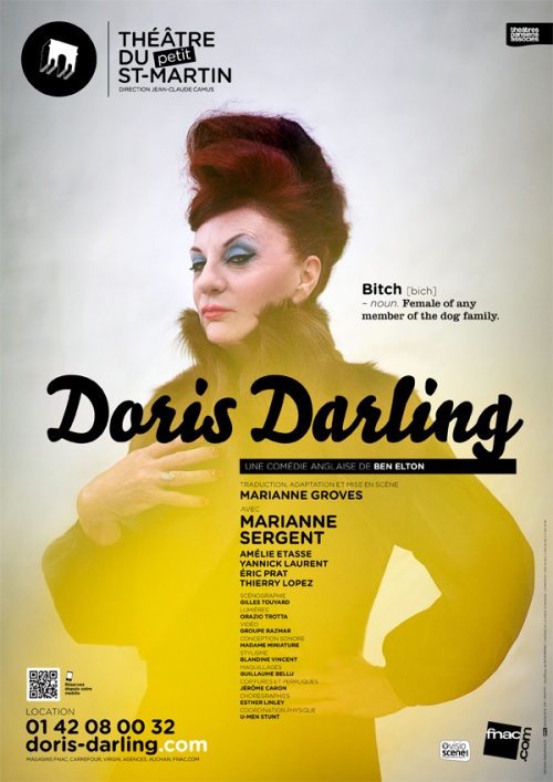 Doris Darling, une comédie acide au théâtre du Petit Saint-Martin