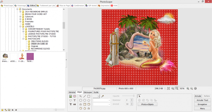 Faire un cube 3 D