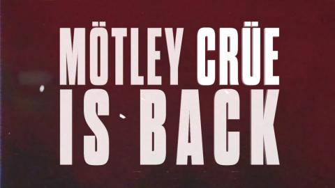 MÖTLEY CRÜE - Retour scénique en 2020
