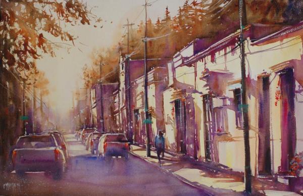 Aquarelle de Thierry de Marichalar