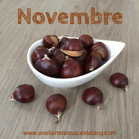Novembre 2018 : Les fruits & Légumes de saison 