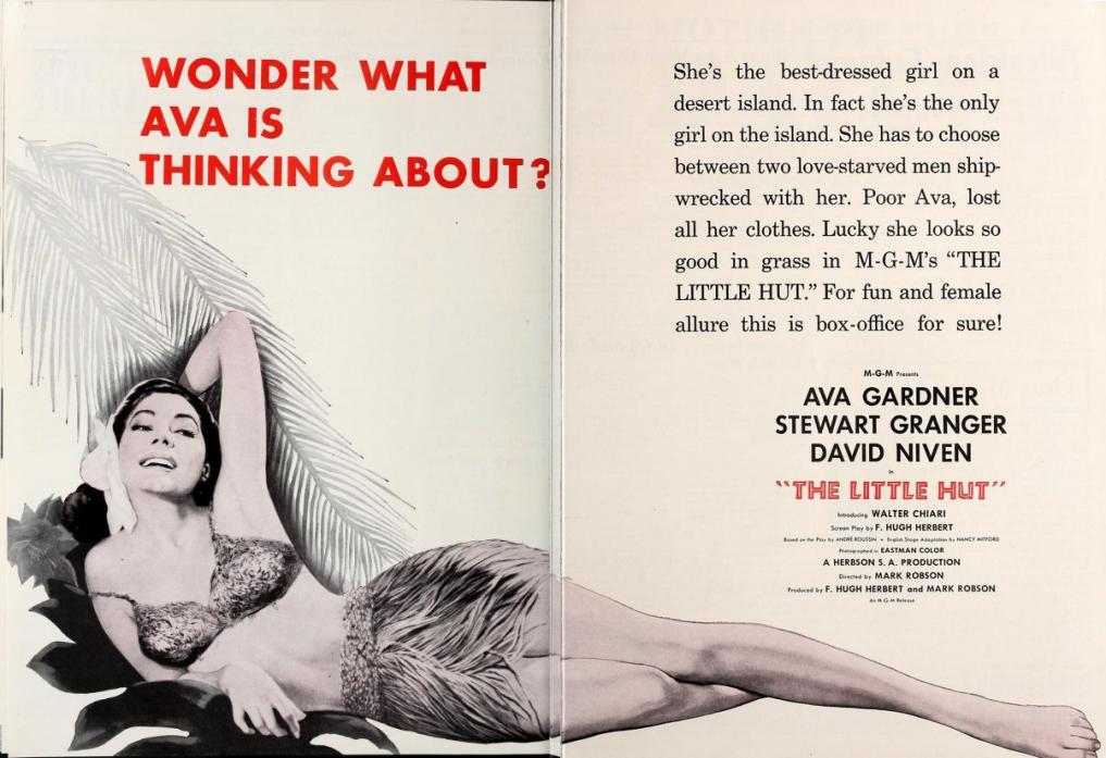 THE LITTLE HUT box office USA 1957