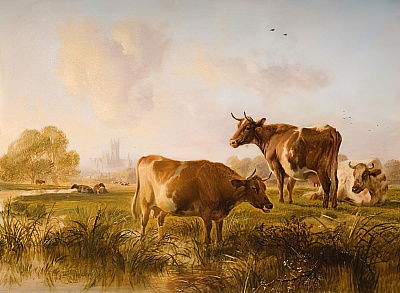 Peinture de :Thomas Sidney Cooper 