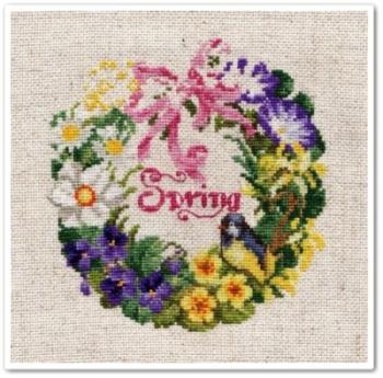 "Spring Wreath" 5