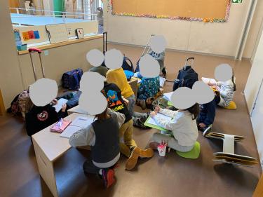 Faire classe dehors ... ou presque ! 