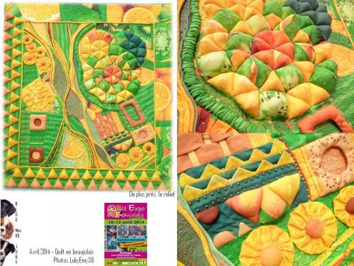Quilt en Beaujolais 2014 ==> "original"