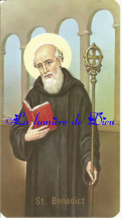 Saint Benoît. Benoît de Nursie, patriarche des moines d'Occident († v. 547)