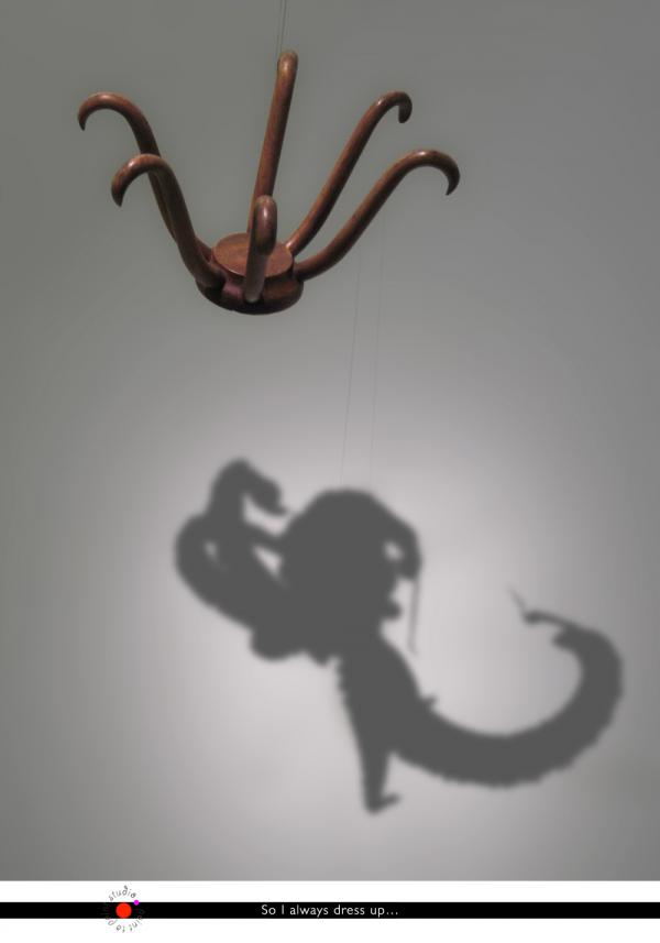 MARCEL DUCHAMP HAT RACK-OCTOPUS