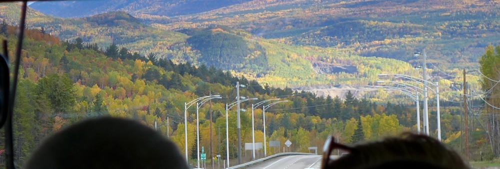 Sur la route vers Tadoussac...