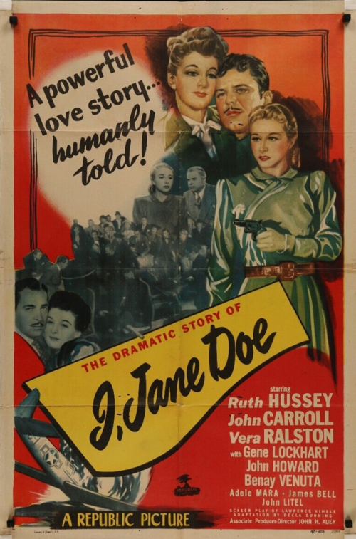 La naufragée, I, Jane Doe, John H. Auer, 1948