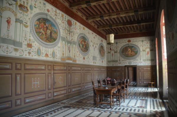 Concert de trompes de chasse au Château d'Ancy-le-Franc