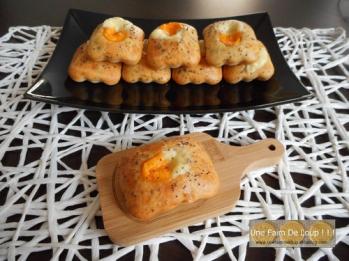 Madeleines salées au pesto 