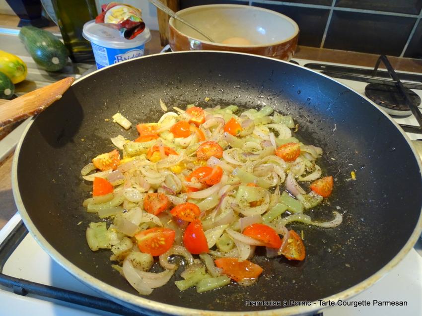 Tarte courgette 