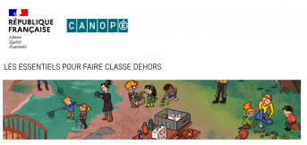 Faire classe dehors ... ou presque ! 