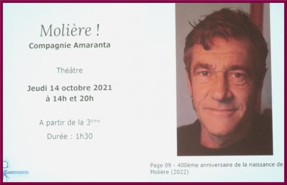 Le "Programme Jeune Public" du Théâtre Gaston Bernard pour 2021-2022a été présenté par sa Directrice, Catherine Miraton....