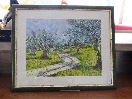 Aquarelles de Mme Leblanc