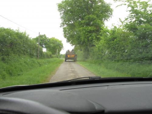 Sur une route du Poitou cet après-midi