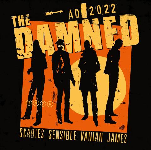 THE DAMNED - Les détails du nouvel album/DVD live AD 2022 - Live In Manchester ; "Live Video "New Rose"