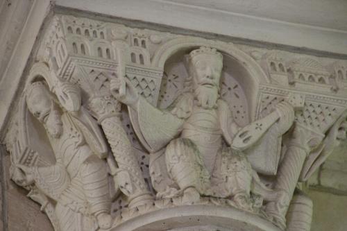 L'église de Gargilesse, les chapiteaux