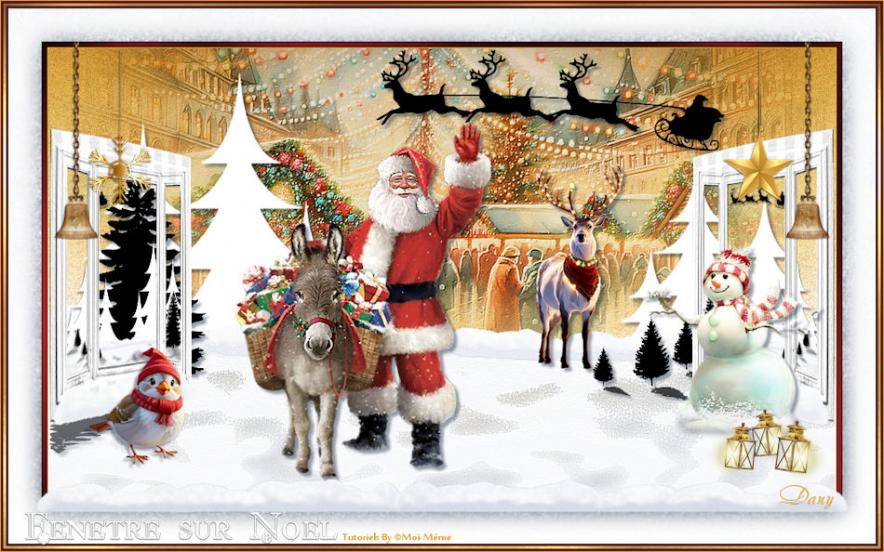 Fenêtre sur noël