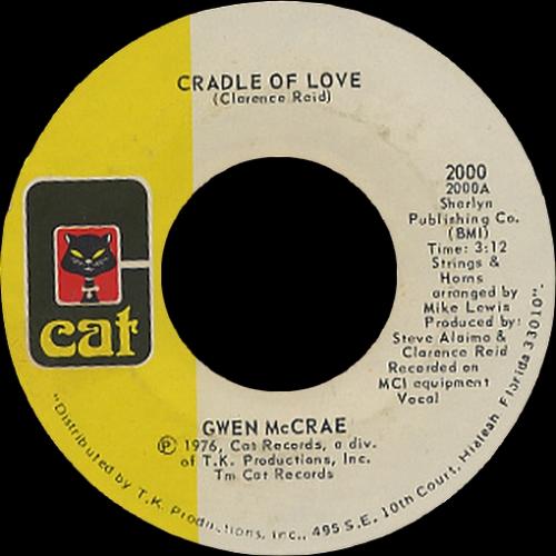 Gwen McCrae : Album " Something So Right " Cat Records CAT-2608 [ US ]