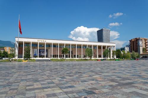 Tirana (Albanie) et Skanderbeg