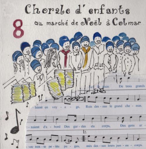 Calendrier de l'avent, suite de 2 à 10