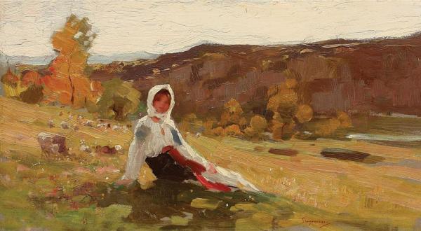 Peinture de :Nicolae Grigorescu 