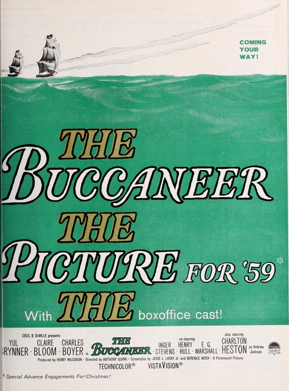BOX OFFICE USA DU 25 DECEMBRE 1958 AU 31 DECEMBRE 1958